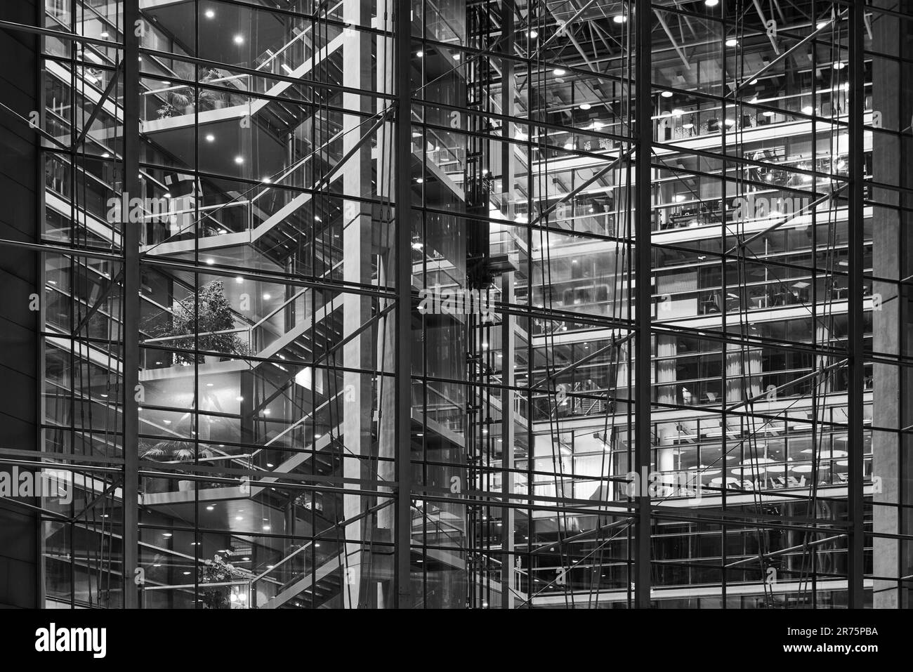 Finnland, Helsinki, Fassade, modern Stockfoto