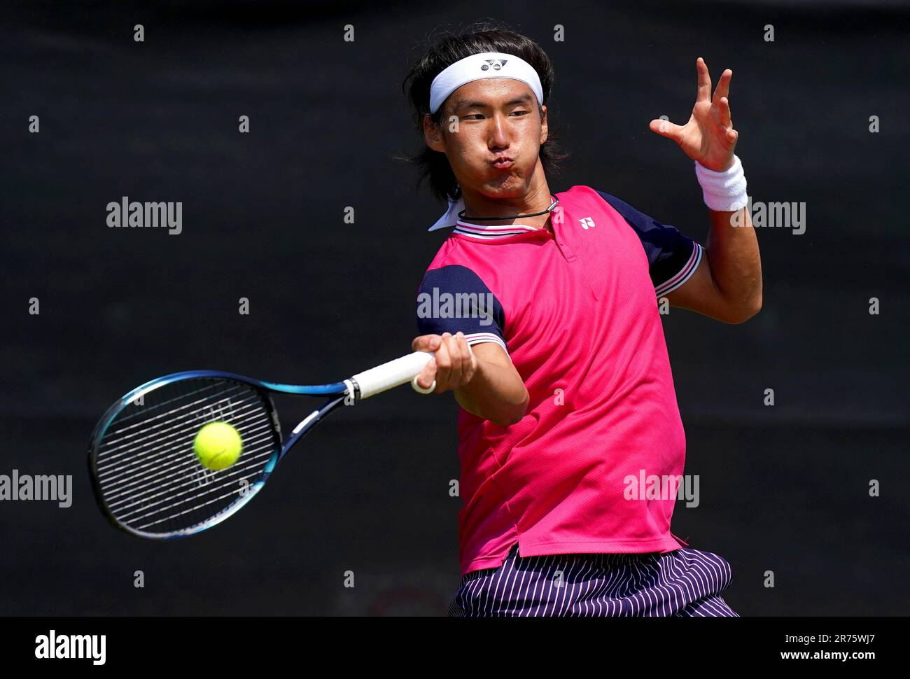 BU Yunchaokete in Aktion während der ersten Runde der Singles seiner