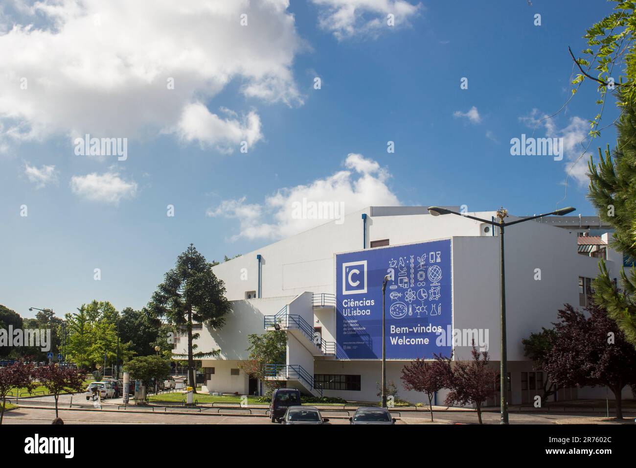 Faculdade de Ciências da Universidade de Lisboa Lissabon Portugal Stockfoto