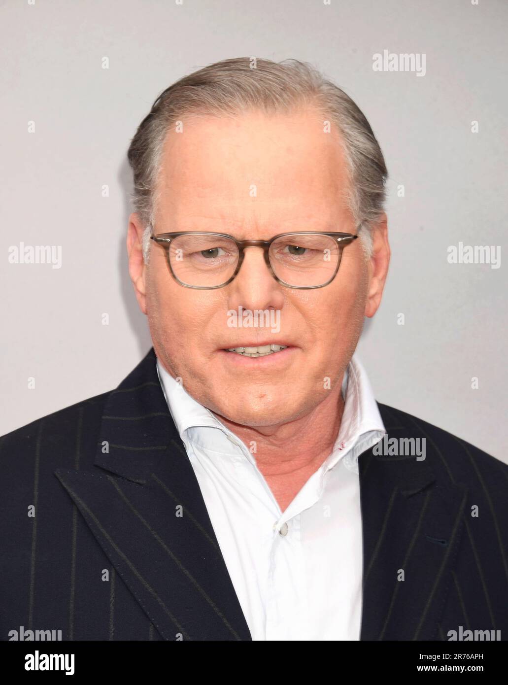HOLLYWOOD, KALIFORNIEN - JUNI 12: CEO Warner Bros Discovery David Zaslav nimmt an der Premiere von Warner Bros. In Los Angeles Teil "Der rote Blitz" bei Ovation Holly Stockfoto