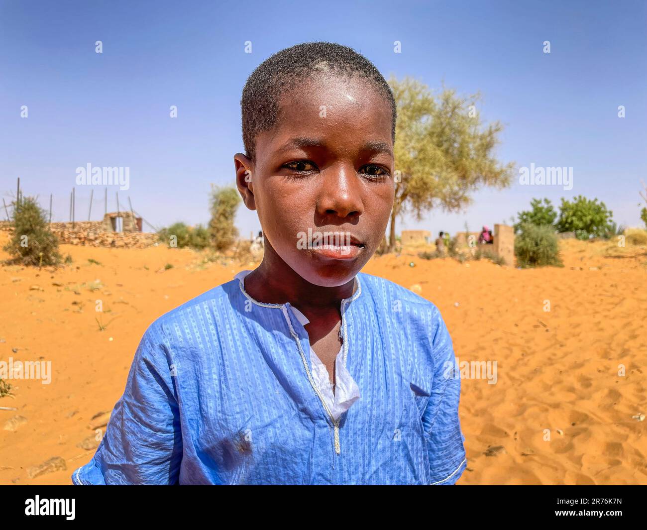 Mauretanien, Adrar, Entkemkemt, Junge Stockfoto