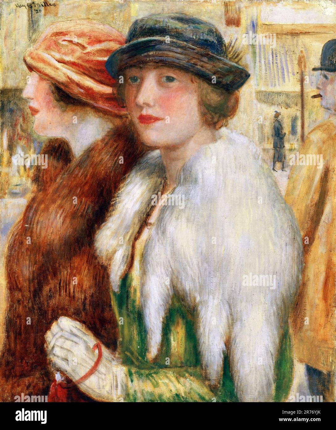 Kenneth Hayes Miller. The Shoppers vom amerikanischen Künstler Kenneth Hayes Miller (1876-1952), 1920 Stockfoto