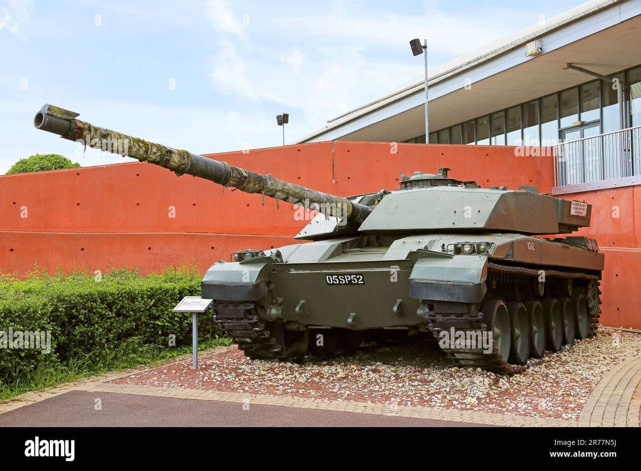Nachkriegs-britischer Challenger I, Tank Museum, Bovington Camp, Dorchester, Dorset, England, Großbritannien, Großbritannien, Großbritannien, Großbritannien, Europa Stockfoto