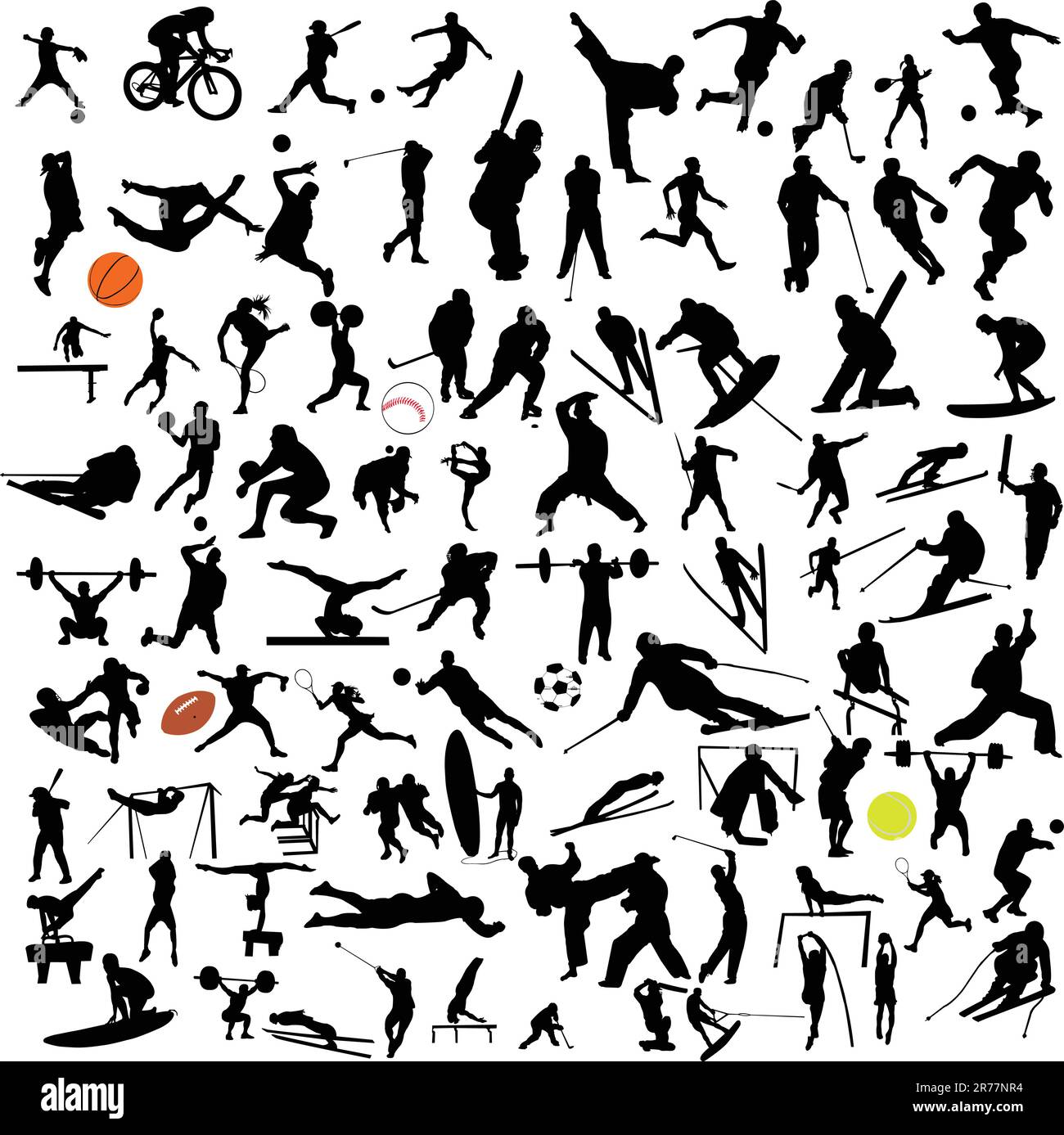 Sportkollektion - Vektor Stock Vektor