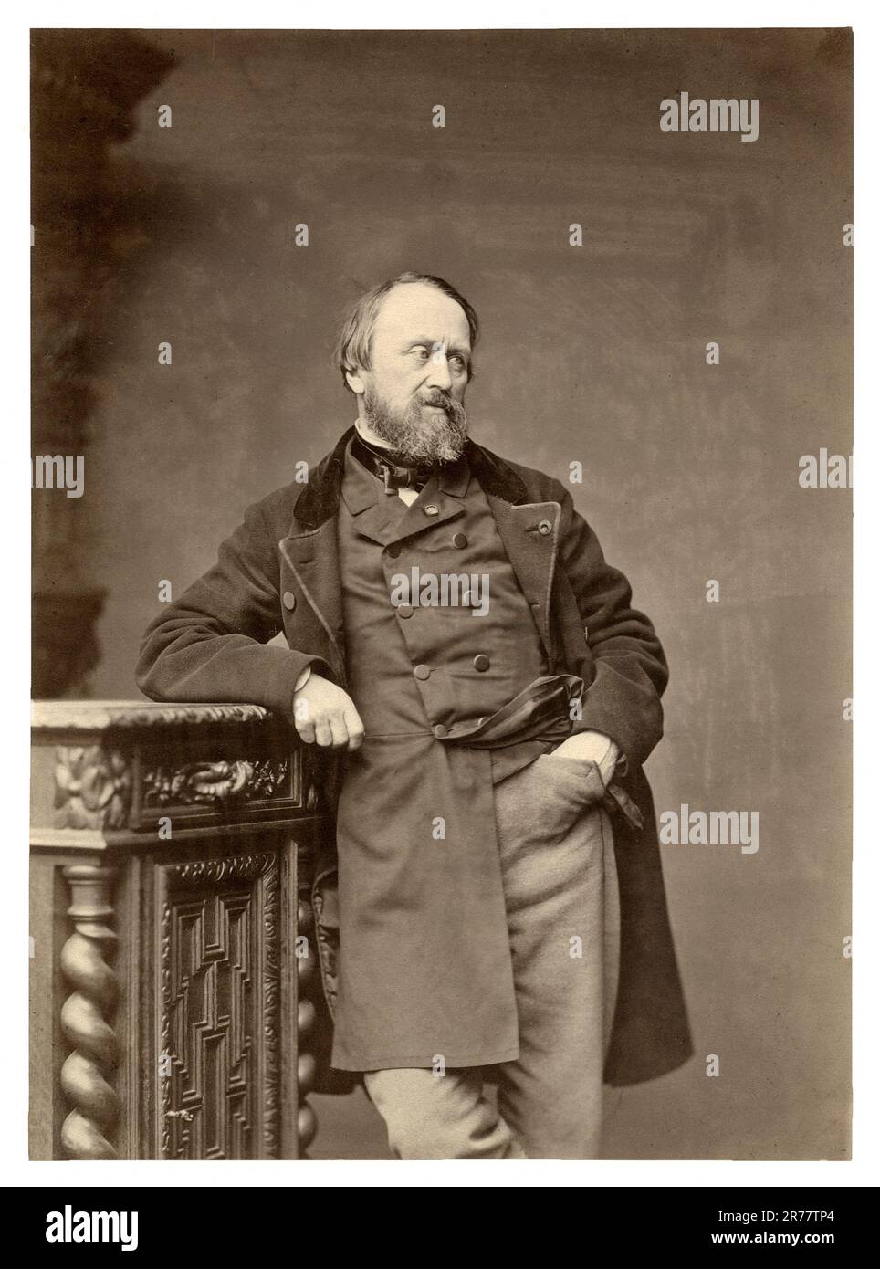 Hippolyte Flandrin, 1862, von Robert Jefferson Bingham Stockfoto