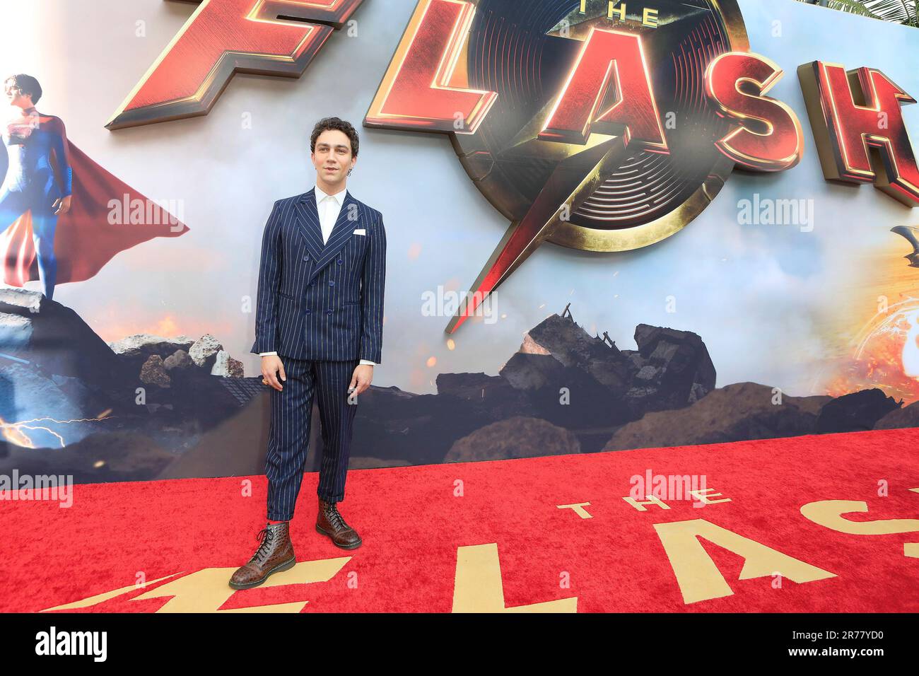 12. Juni 2023, Los Angeles, Kalifornien, USA: LOS ANGELES, KALIFORNIEN - JUNI 12: Luke Brandon Field bei der Premiere von Warner Bros The Flash at Ovation Hollywood (Credit Image: © Nina Prommer/ZUMA Press Wire) – NUR REDAKTIONELLE VERWENDUNG! Nicht für den kommerziellen GEBRAUCH! Stockfoto
