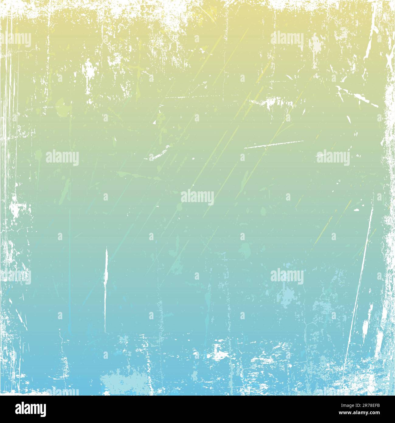 Grunge Hintergrund mit Kratzern und Flecken mit Pastellfarben Stock Vektor