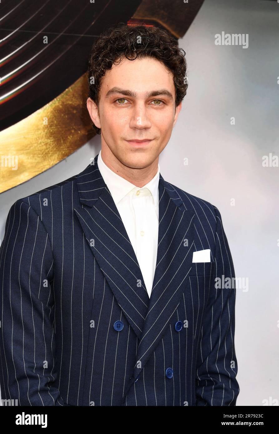 HOLLYWOOD, KALIFORNIEN - JUNI 12: Luke Brandon Field besucht die Los Angeles Premiere von Warner Bros "The Flash" in Ovation Hollywood am 12. Juni 2023 Stockfoto