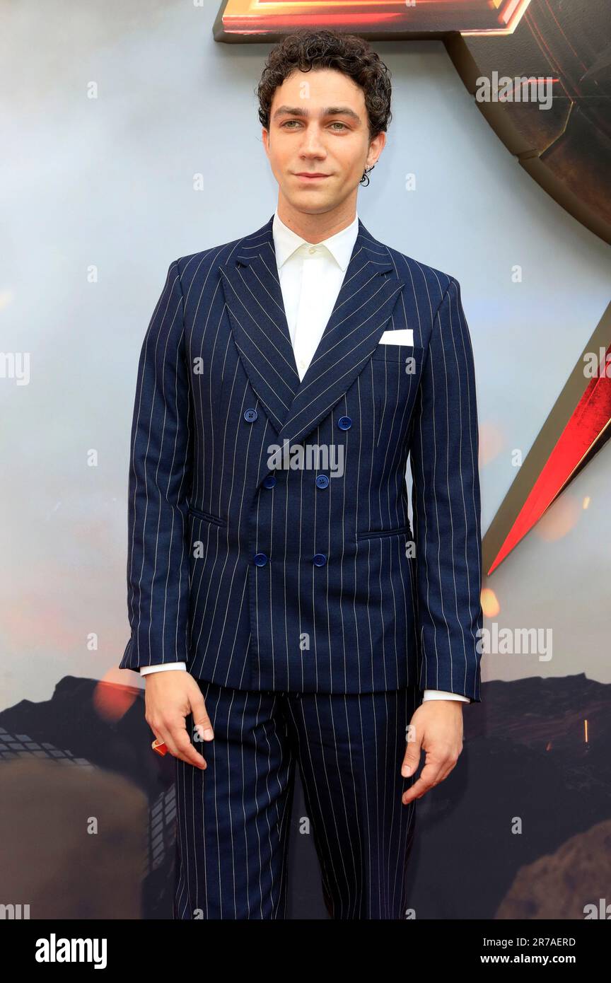 Luke Brandon Field bei der Premiere des Kinofilms „The Flash“ im Ovation Hollywood. Los Angles, 12.06.2023 Stockfoto