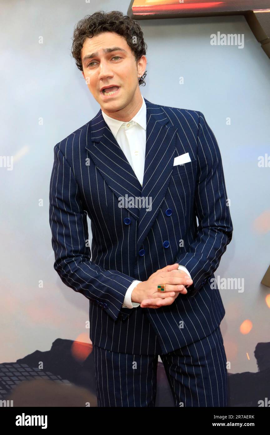 Luke Brandon Field bei der Premiere des Kinofilms „The Flash“ im Ovation Hollywood. Los Angles, 12.06.2023 Stockfoto