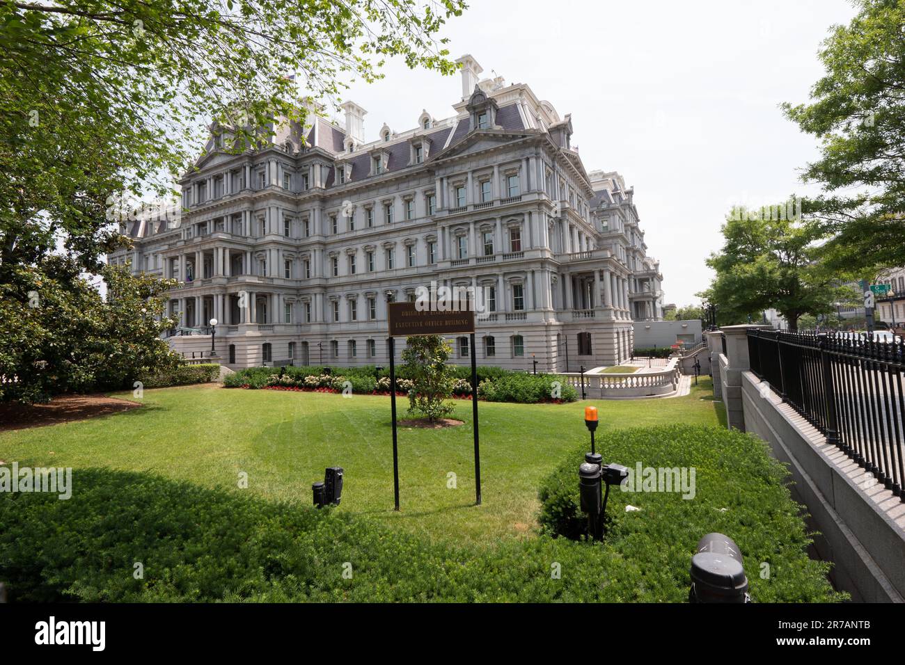 Eisenhower Executive Office Building (EEOB) Washington DC, früher bekannt als Old Executive Office Building (OEOB USA. Bild: Garyroberts Stockfoto