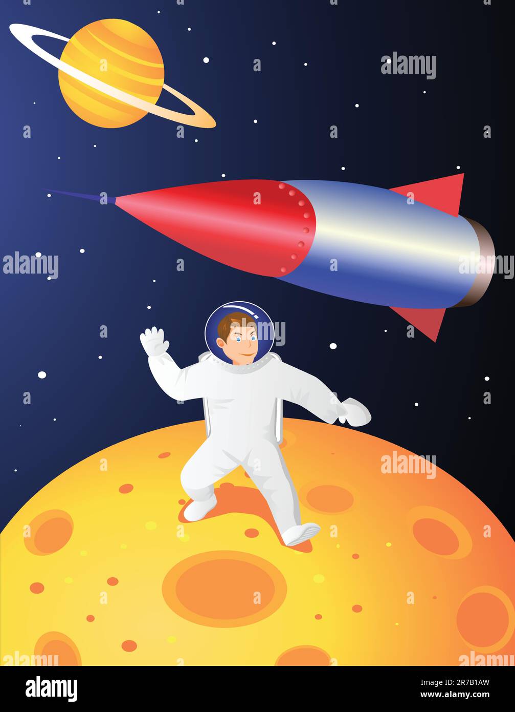 vektordarstellung des Blattrahmens Stock Vektor