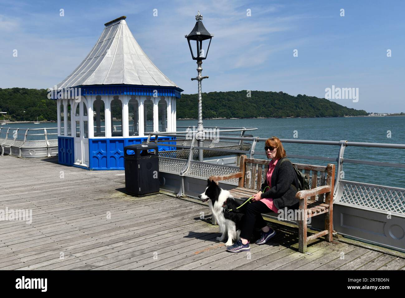 Bangor Pier in Gwynedd, Nordwales, Großbritannien Stockfoto