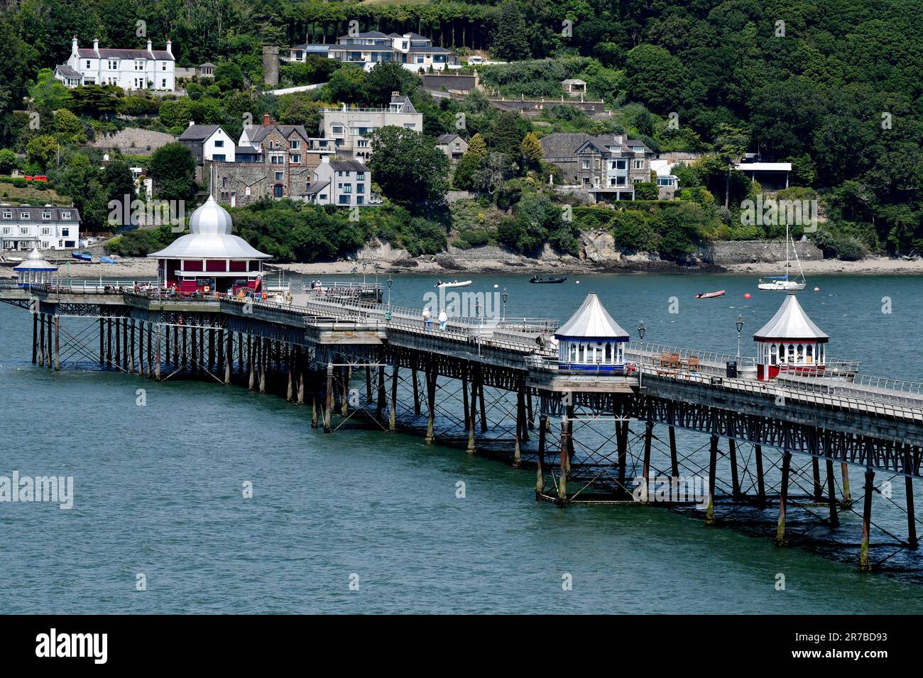 Bangor Pier in Gwynedd, Nordwales, Großbritannien Stockfoto