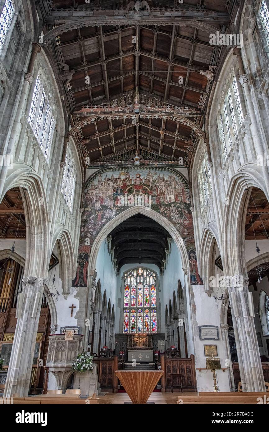 Kirche St. Thomas a Becket in Salisbury Stockfoto