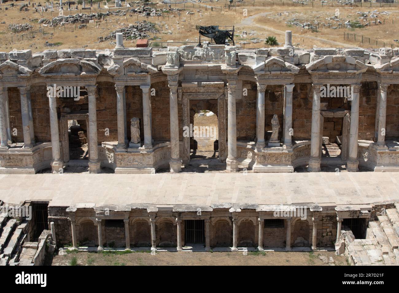 Pamukkale/Hierapolis Stockfoto