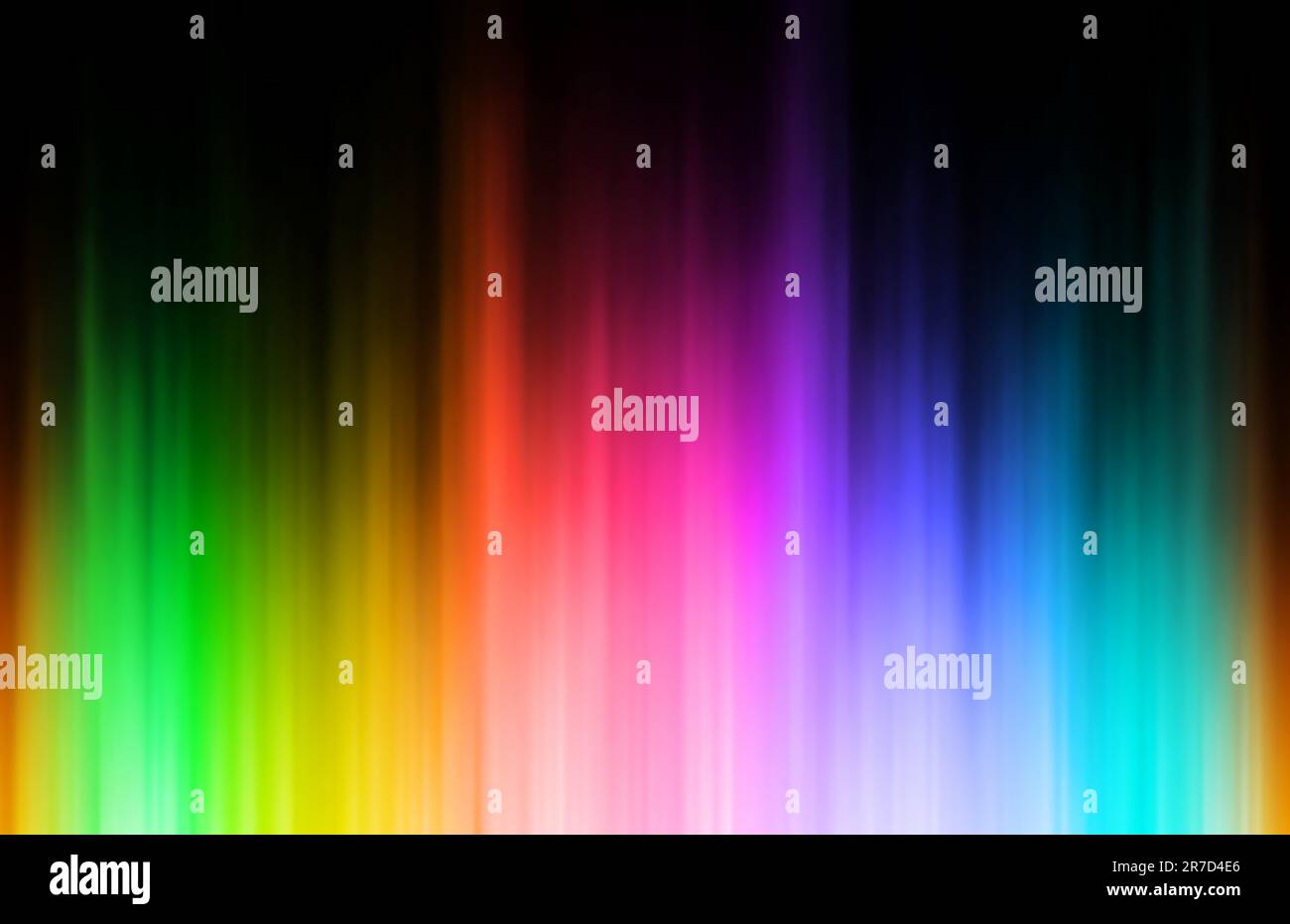 Abstrakte bearbeitbares Vektor Hintergrund unscharf Regenbogenfarben unter Verwendung einer einzigen Verlaufsgitter Stock Vektor