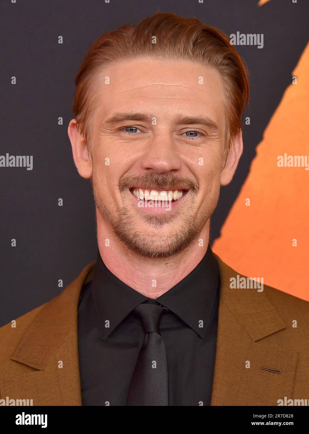 Boyd Holbrook arrives at the premiere of 
