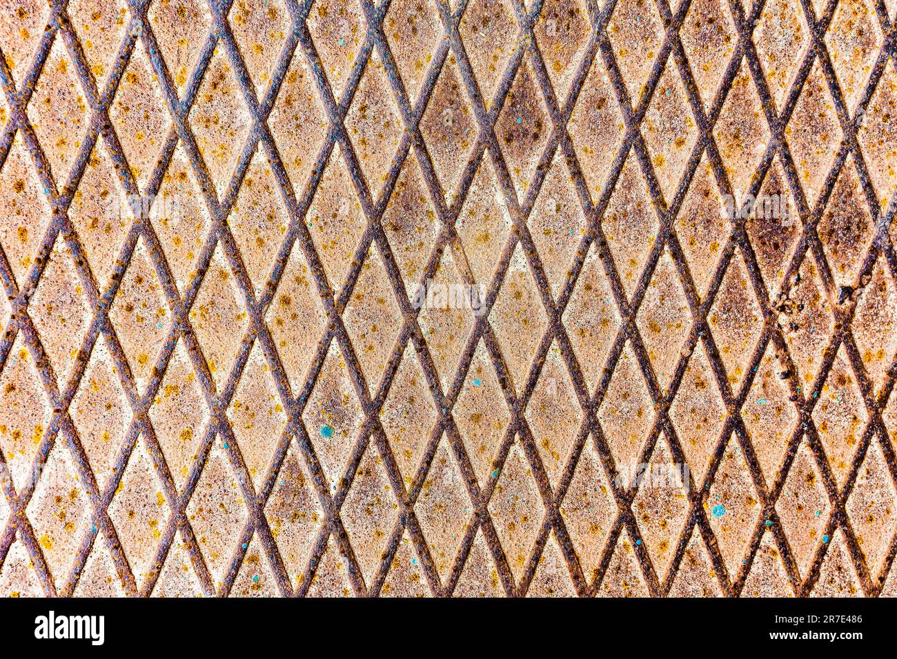 Grunge Texturhintergrund raue Oberfläche mit Kratzern Stahl- oder Aluminiummatt verschmutzte Beschichtung für Industriematerialien und Metallprodukte Stockfoto