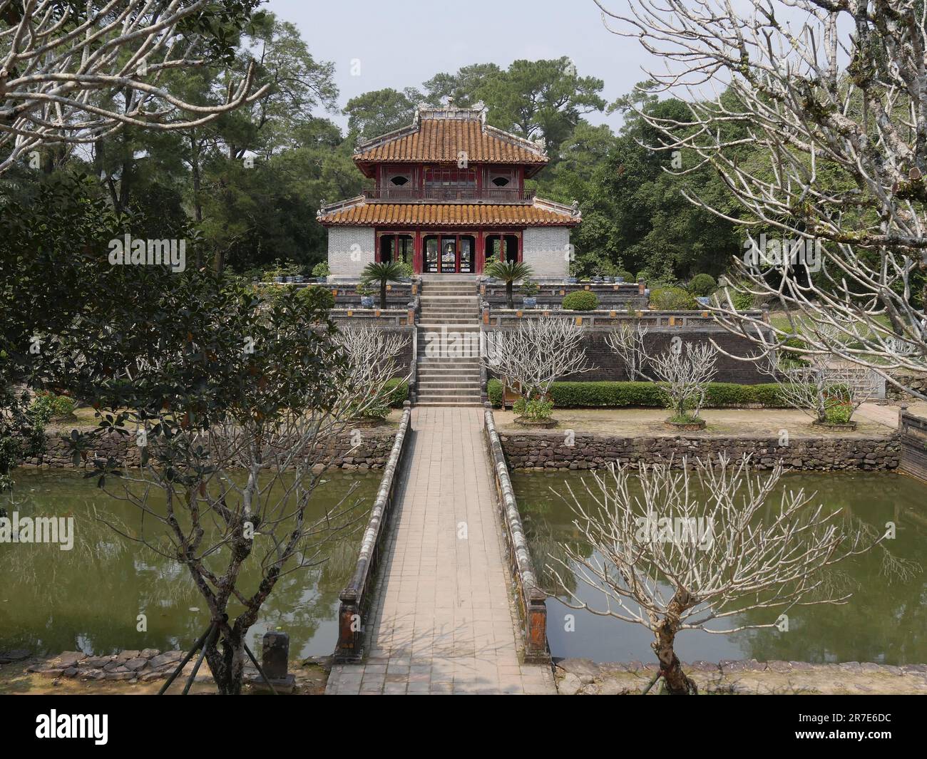 Vietnam, Thua Thien Hue Province, Hue City, Weltkulturerbe der UNESCO, Verbotene Stadt oder Purple City im Herzen der Imperial City, Min Stockfoto