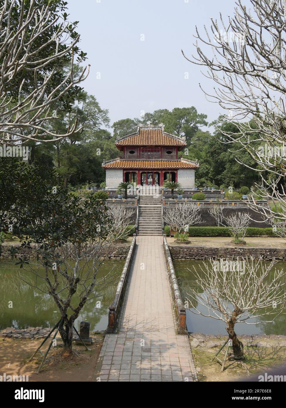 Vietnam, Thua Thien Hue Province, Hue City, Weltkulturerbe der UNESCO, Verbotene Stadt oder Purple City im Herzen der Imperial City, Min Stockfoto