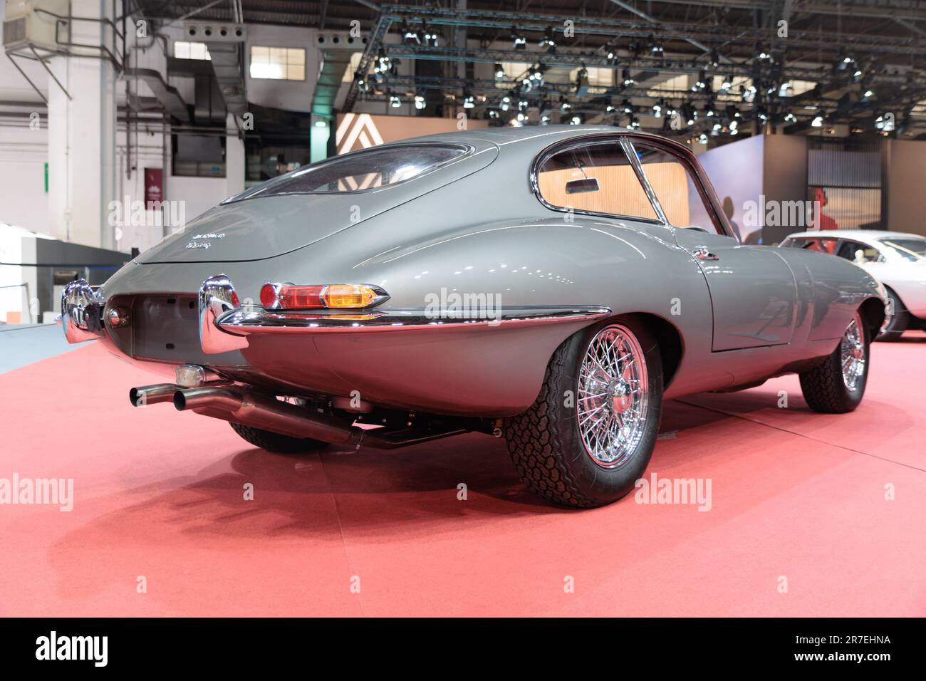 1964 Jaguar E-Type (XK-E) Coupé (Serie 1) Stockfoto