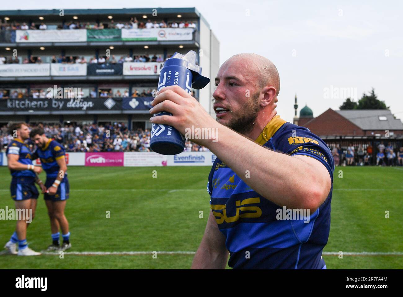 Wakefield, England 11. Juni 2023 Wakefield Trinity's Lee Kershaw. Rugby League Betfred Super