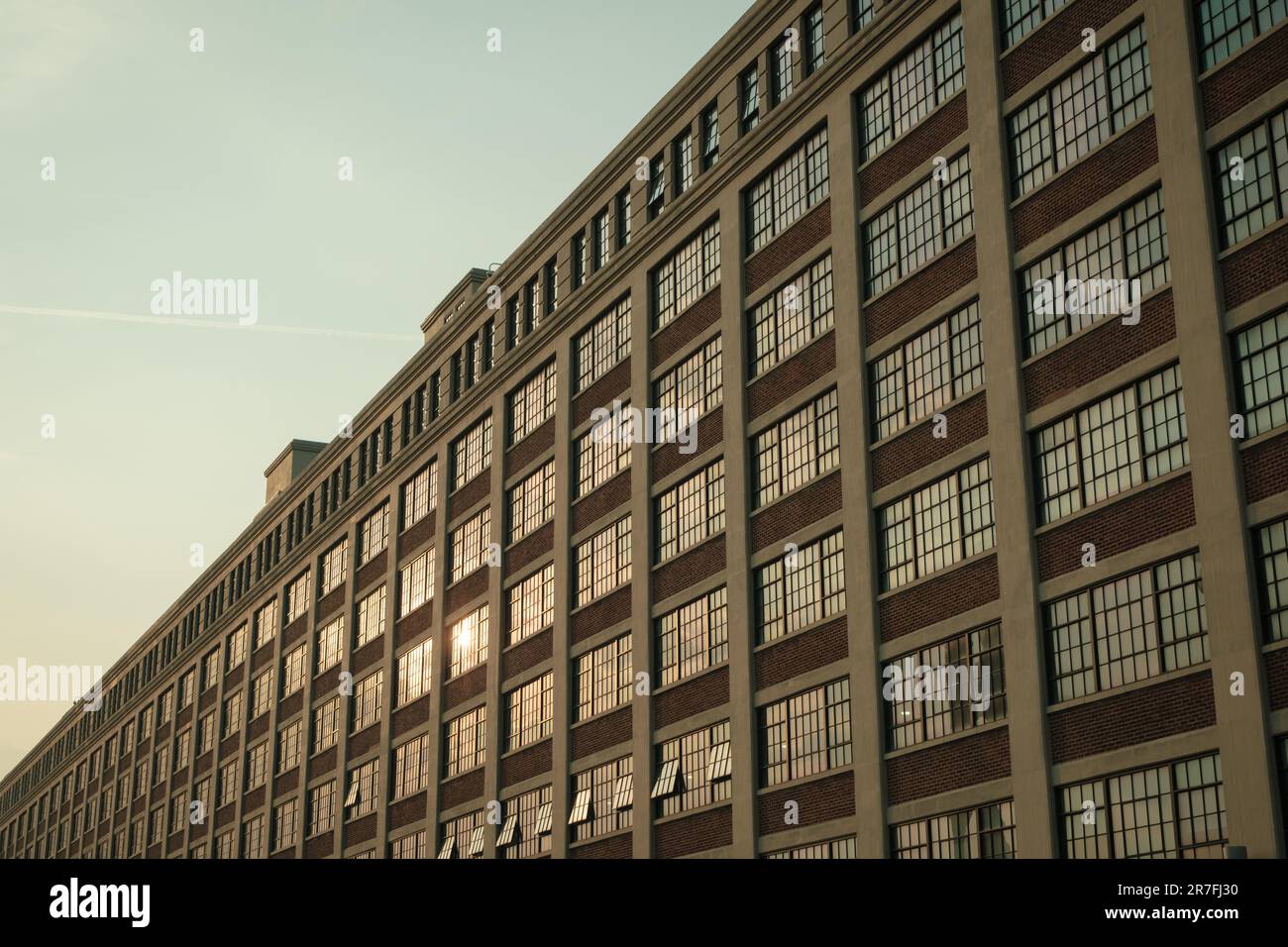 Architektur in Industry City, Brooklyn, New York Stockfoto