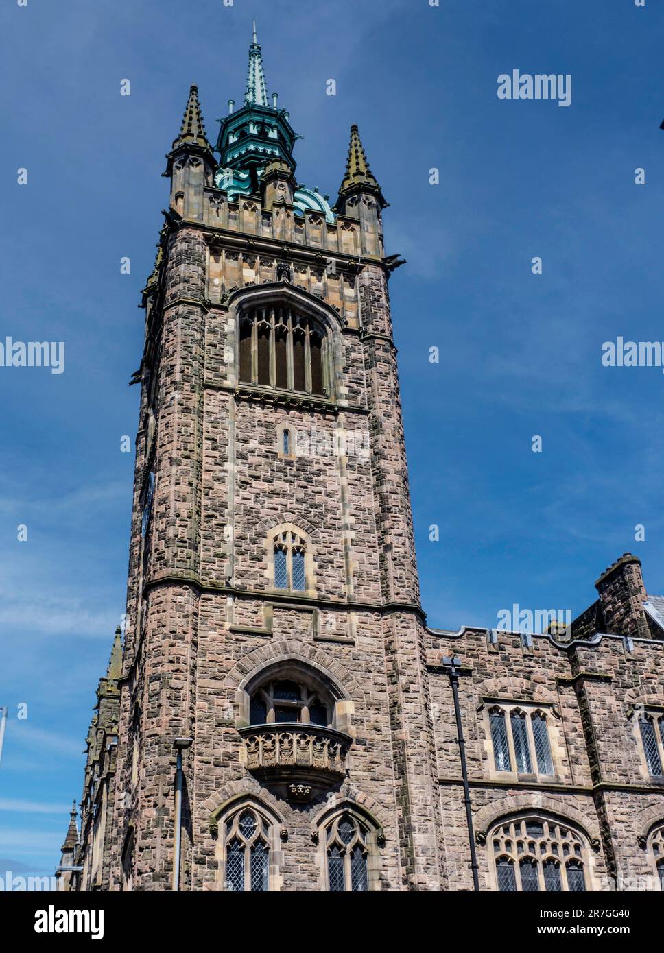 Das Presbyterian Church House and Assembly Hall in Belfast, nordirland, wurde 1905 eröffnet. Stockfoto