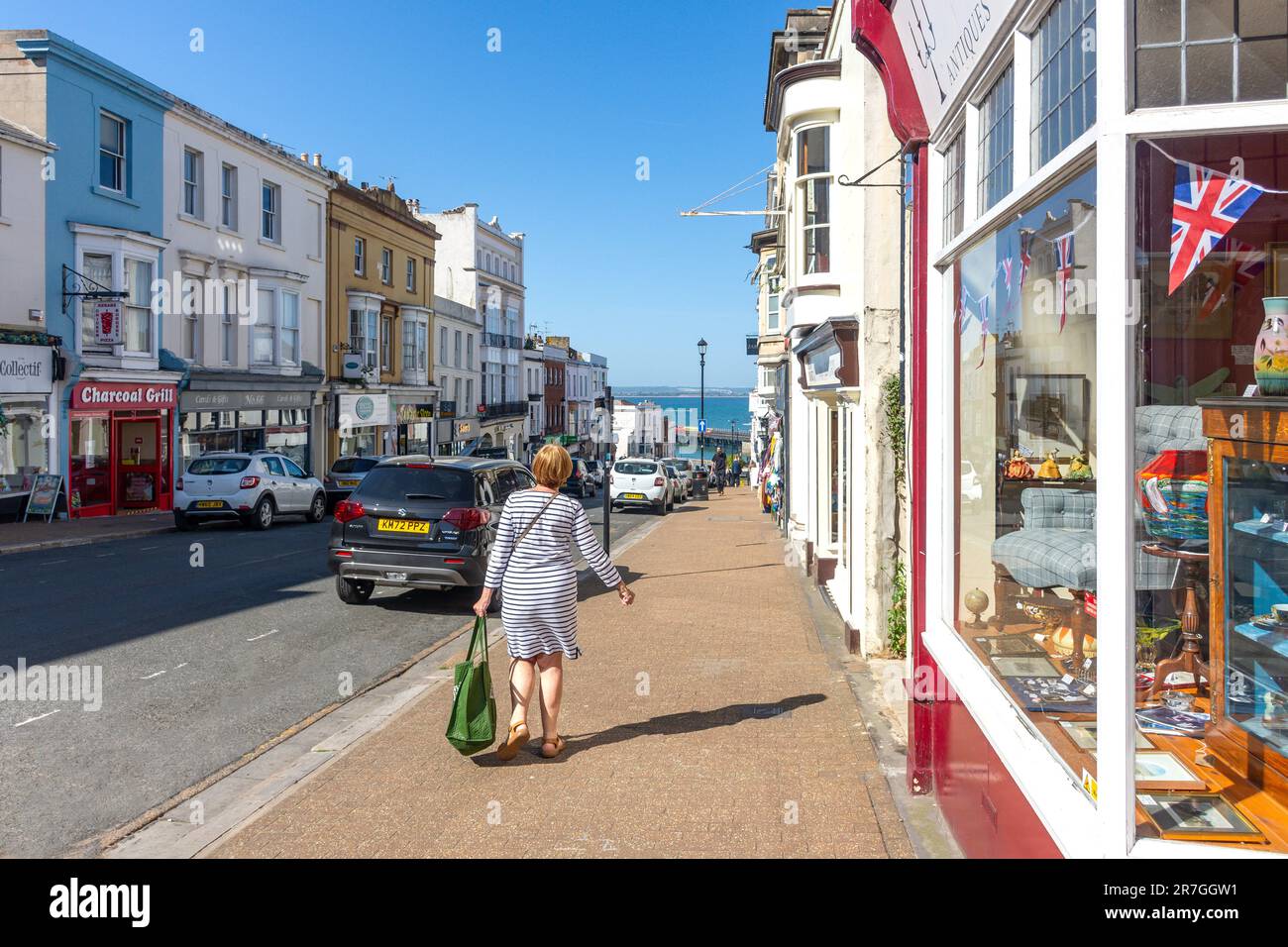 Union Street, Ryde, Isle Of Wight, England, Vereinigtes Königreich Stockfoto