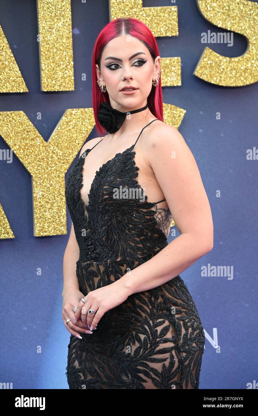 London, Großbritannien. 15. Juni 2023. Sophie Hannah besucht die Weltpremiere der größten Tage, DEN ODEON Luxe Leicester Square. Kredit: Siehe Li/Picture Capital/Alamy Live News Stockfoto