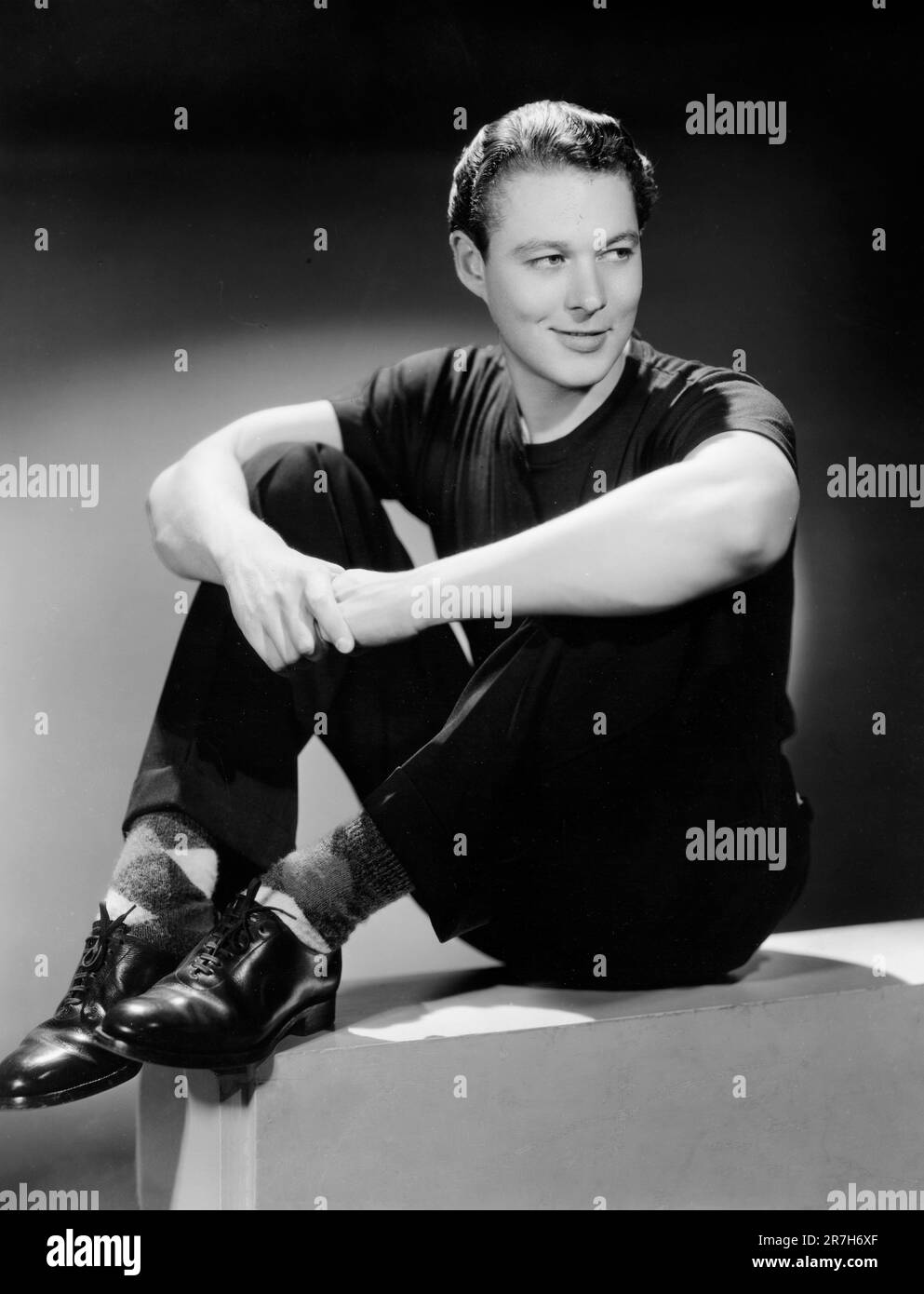 William Henry (1914-1982), American Actor, Full-length Publicity Portrait, Paramount Pictures, 1939 Stockfoto