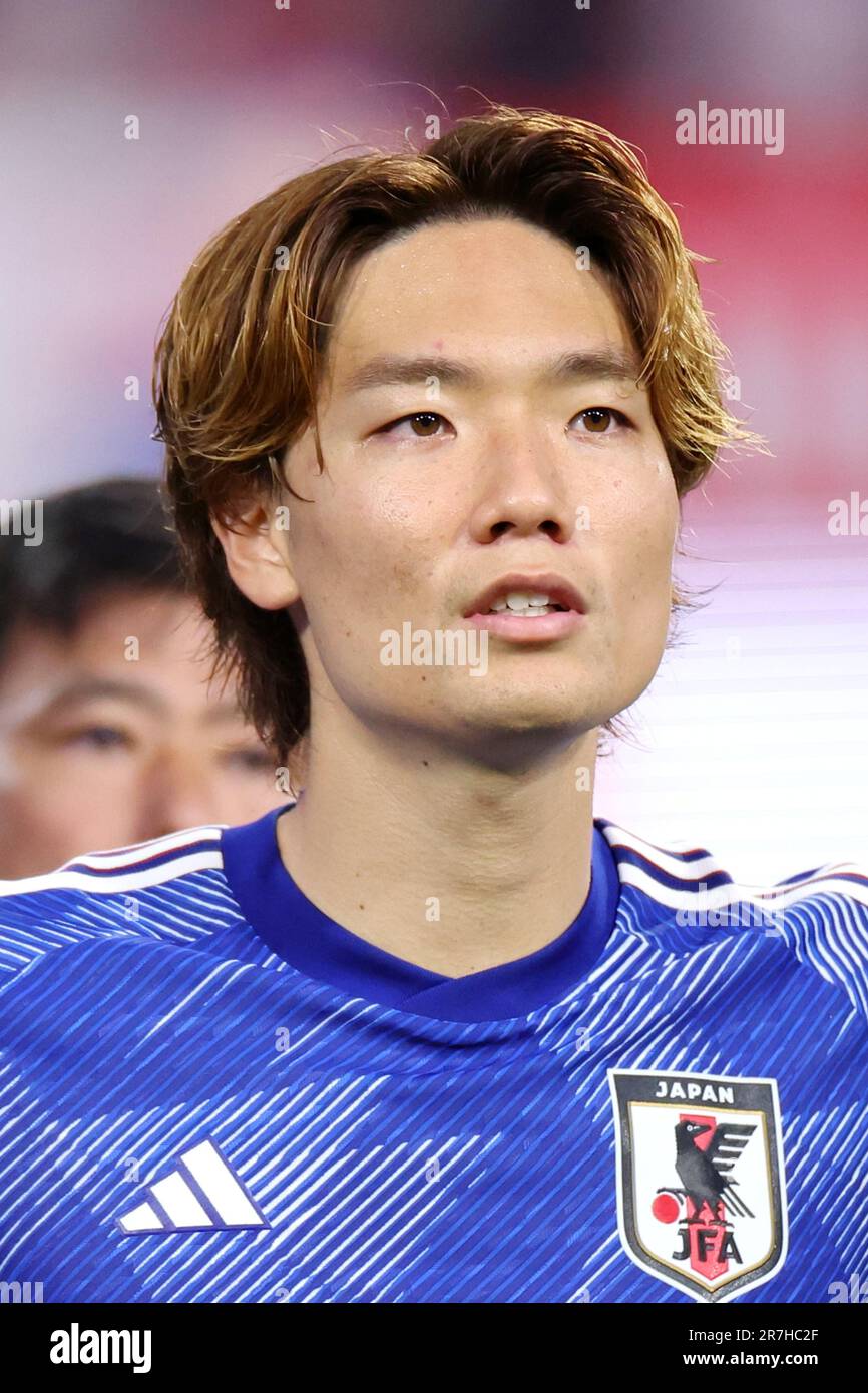 Toyota, Aichi, Japan. 15. Juni 2023. Ko Itakura (JPN) Fußball : KIRIN Challenge Cup 2023 Spiel zwischen Japan 6-0 El Salvador im Toyota Stadion in Toyota, Aichi, Japan . Kredit: Naoki Nishimura/AFLO SPORT/Alamy Live News Stockfoto