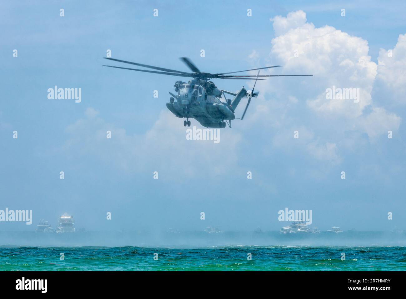 Der fantastische Sea Hallion Hubschrauber. Stockfoto