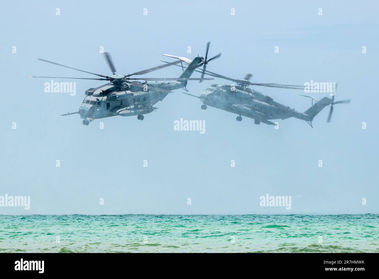 Der fantastische Sea Hallion Hubschrauber. Stockfoto