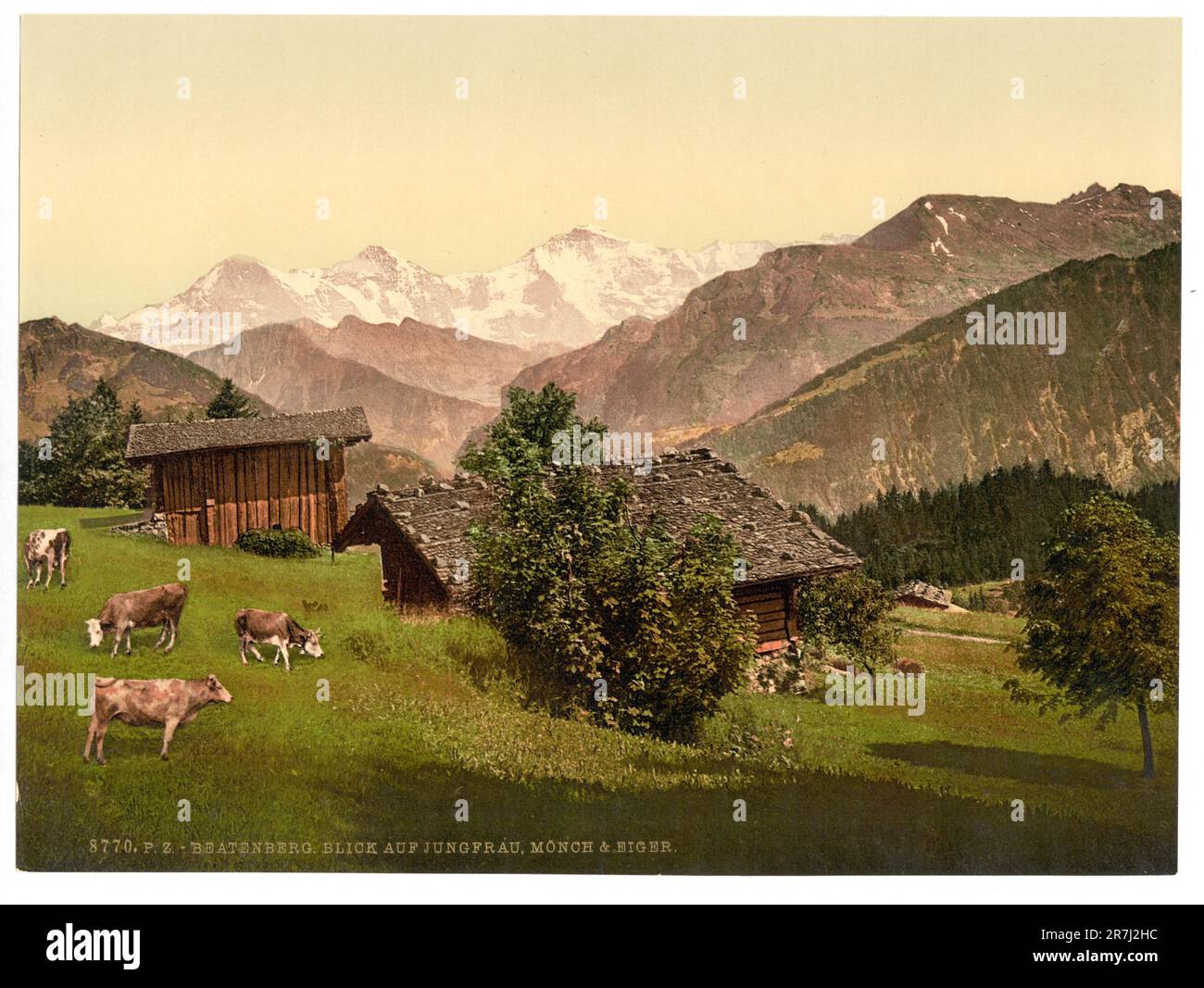 Eiger monch und jungfrau Ausgeschnittene Stockfotos und -bilder - Alamy