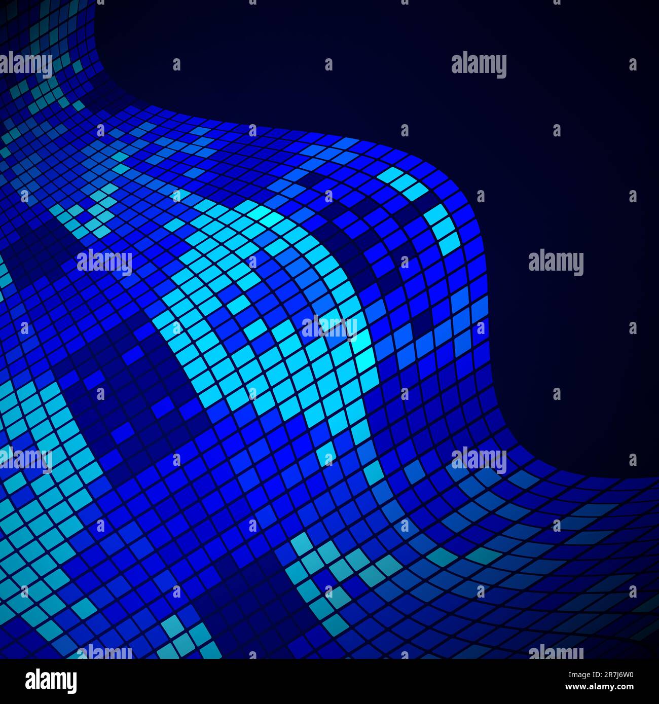 Abstract Vector Mosaik Hintergrund Stock Vektor