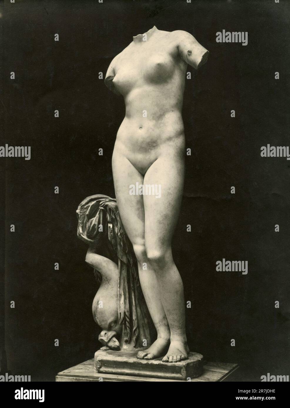 Venus von Cyrene, antike römische Marmorstatue, Nationalmuseum, Rom, Italien 1920er Stockfoto