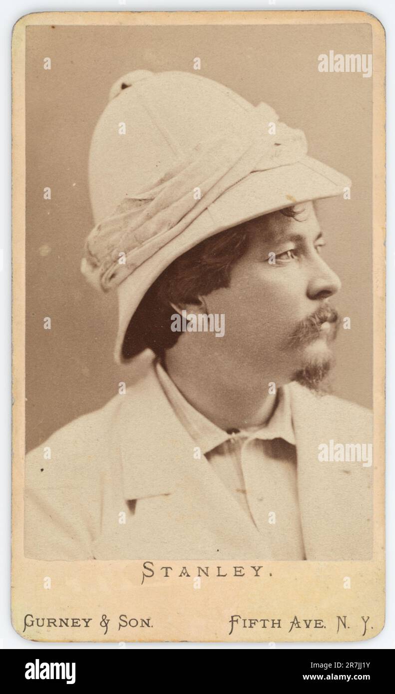 Henry Morton Stanley c. 1872 Stockfoto