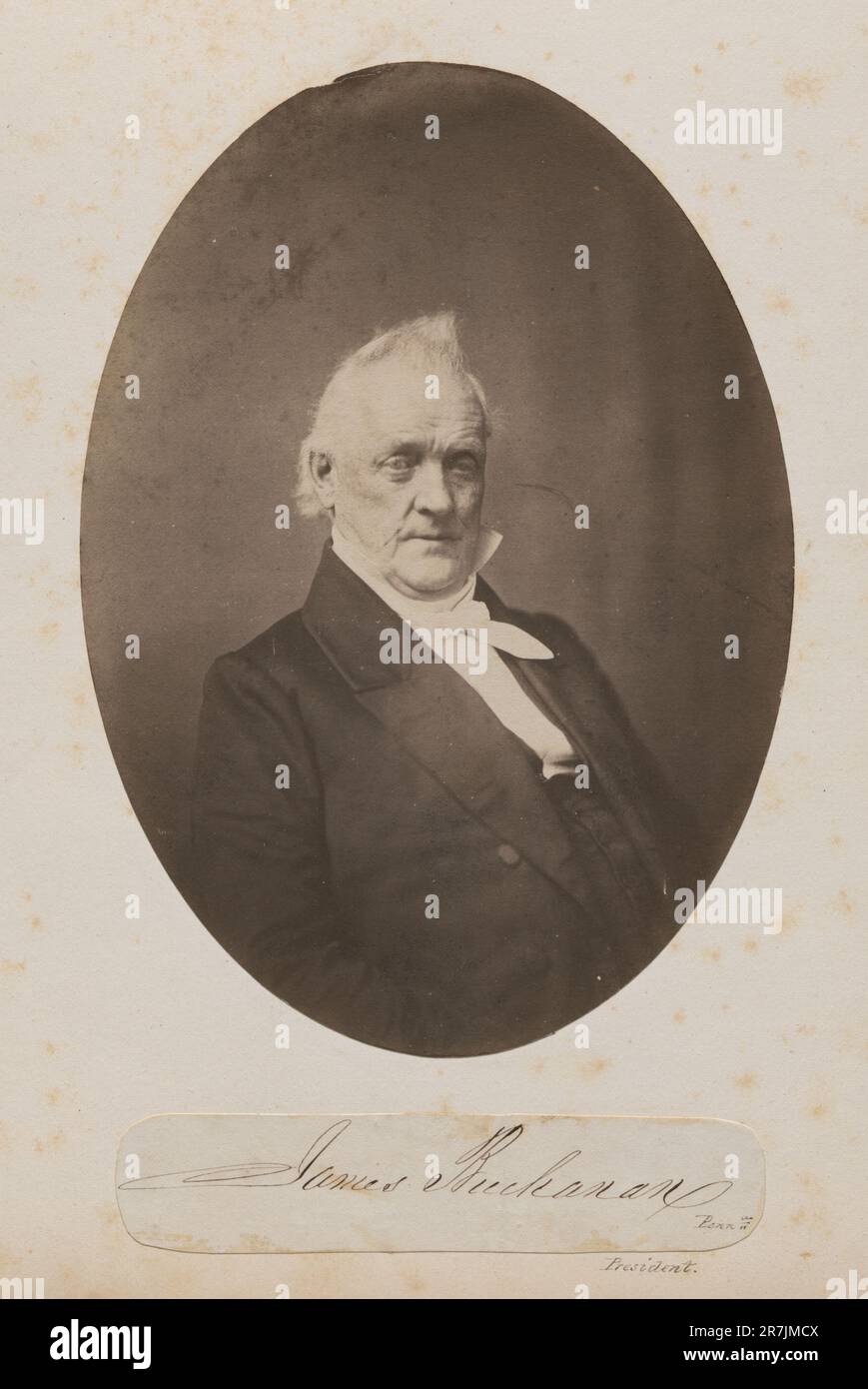 James Buchanan c. 1859 Stockfoto