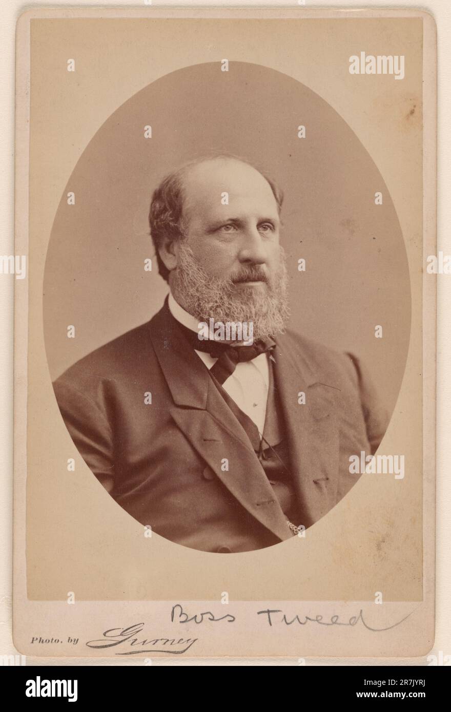 William Marcy Tweed c. 1870 Stockfoto