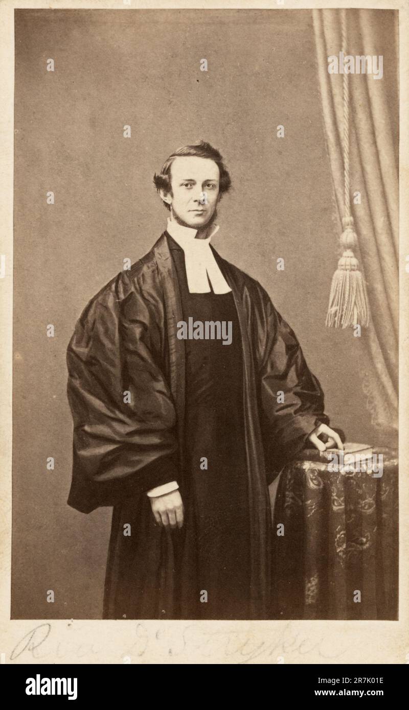 Nicht identifizierter Mann c. 1860 Stockfoto