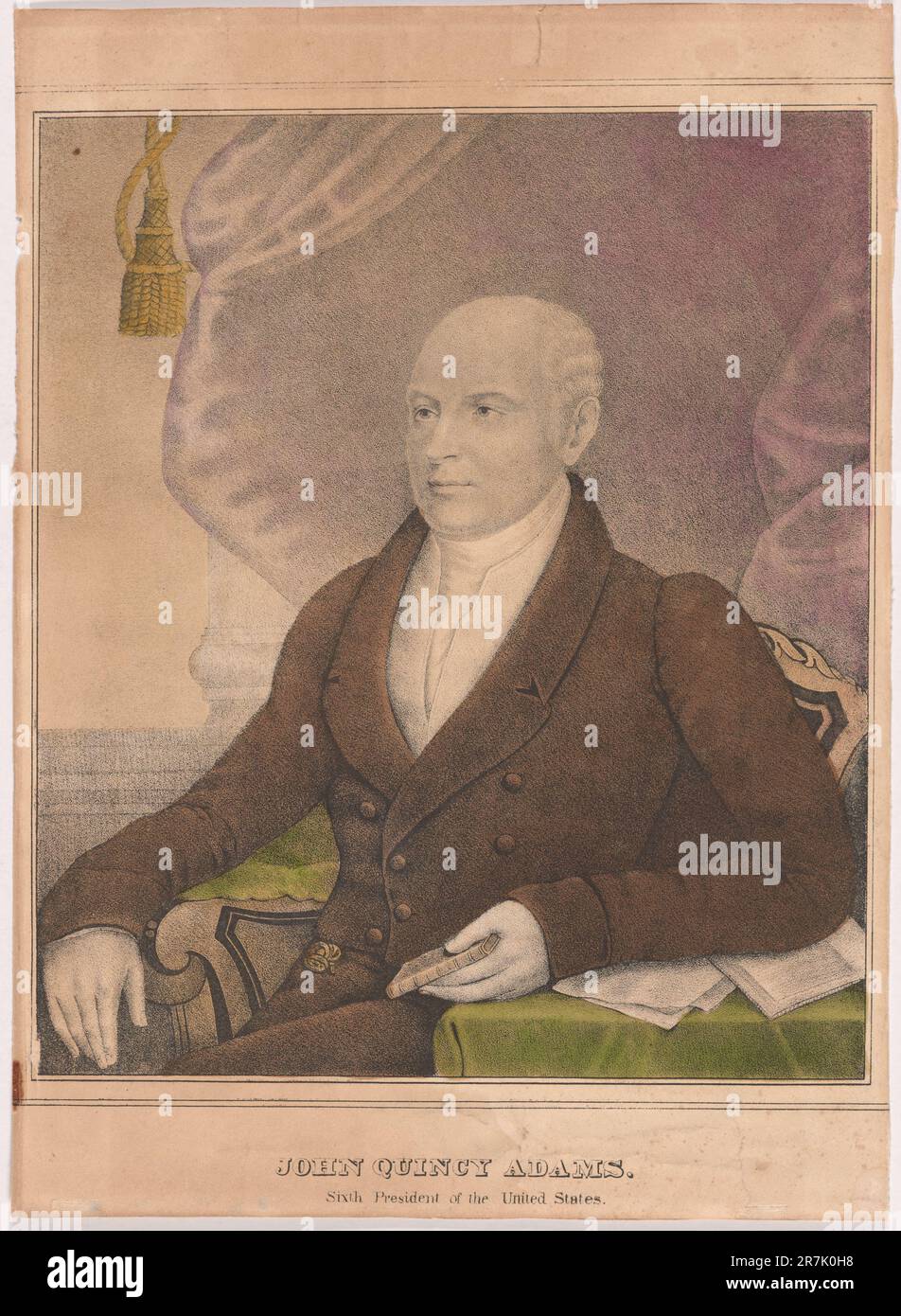 John Quincy Adams c. 1840-1845 Stockfoto