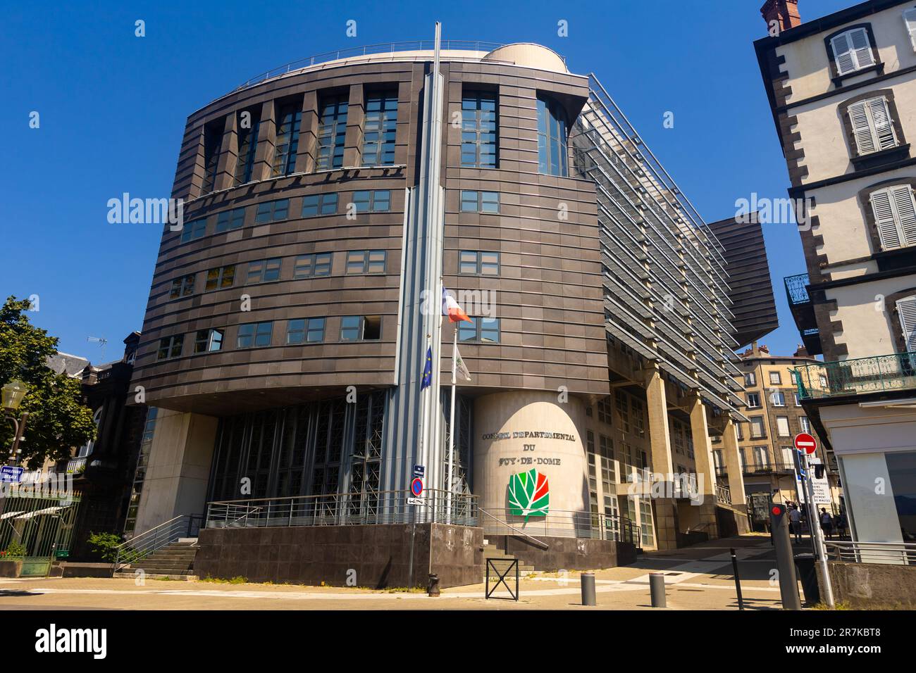 Department Administration Building von Puy-de-Dome, Clermont-Ferrand Stockfoto