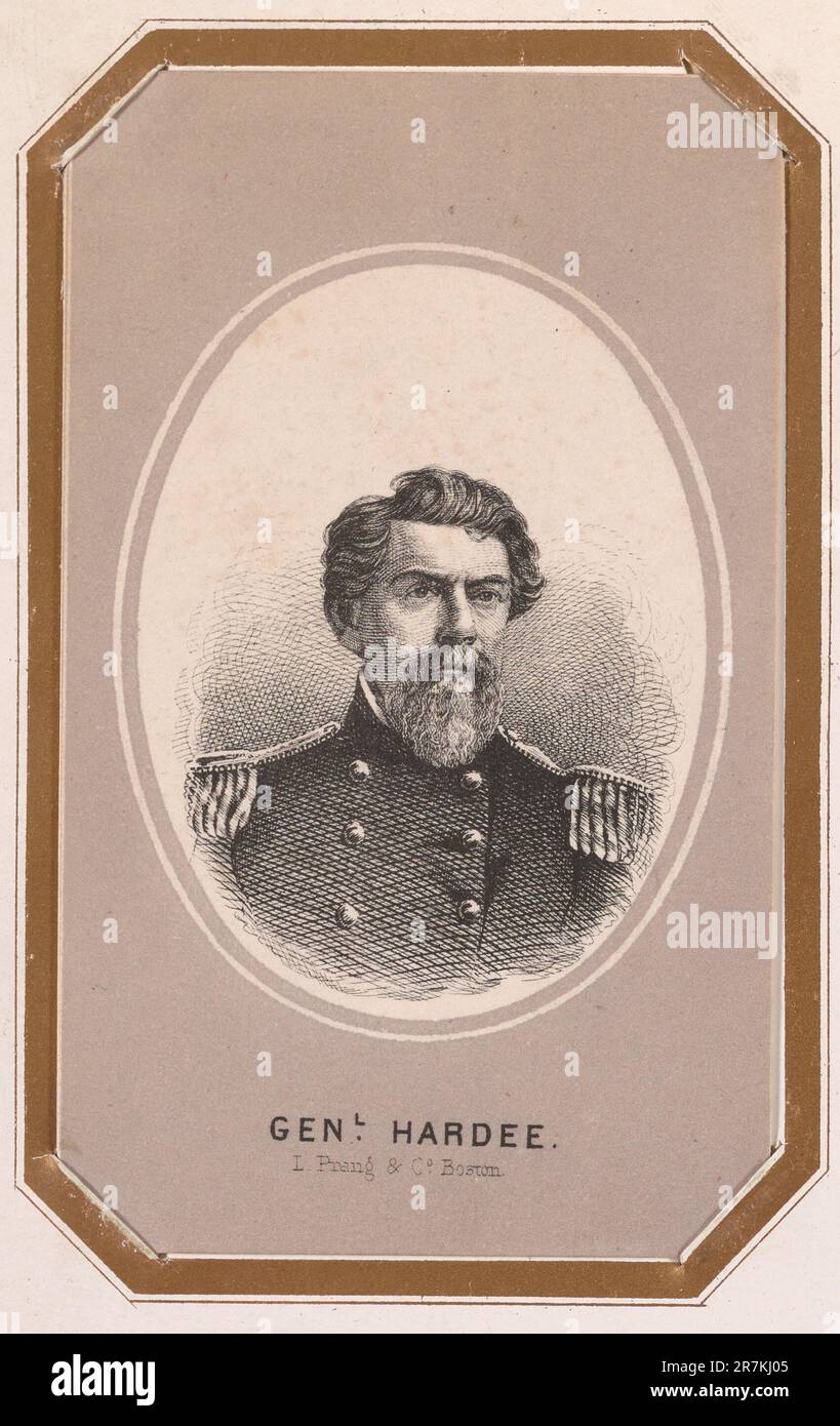 William Joseph Hardee c. 1861-1862 Stockfoto