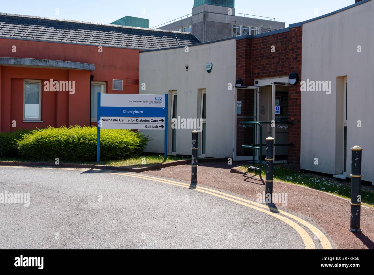 Newcastle Centre for Diabetes Care in Cherryburn im Campus for Ageing and Vitality Westgate Road (ehemaliges General Hospital) Newcastle upon Tyne UK Stockfoto