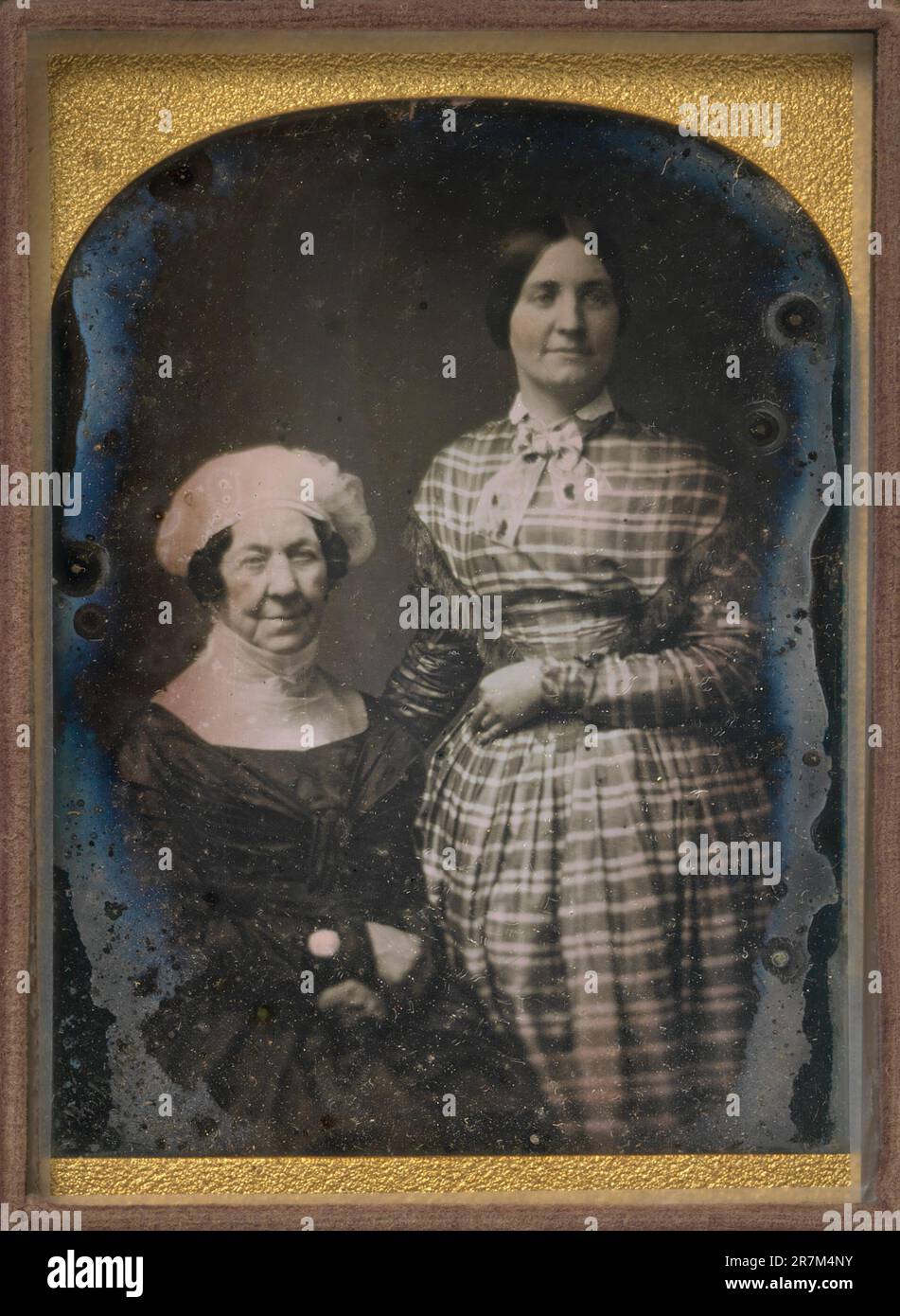 Dolley Madison und Anna Payne c. 1848 Stockfoto