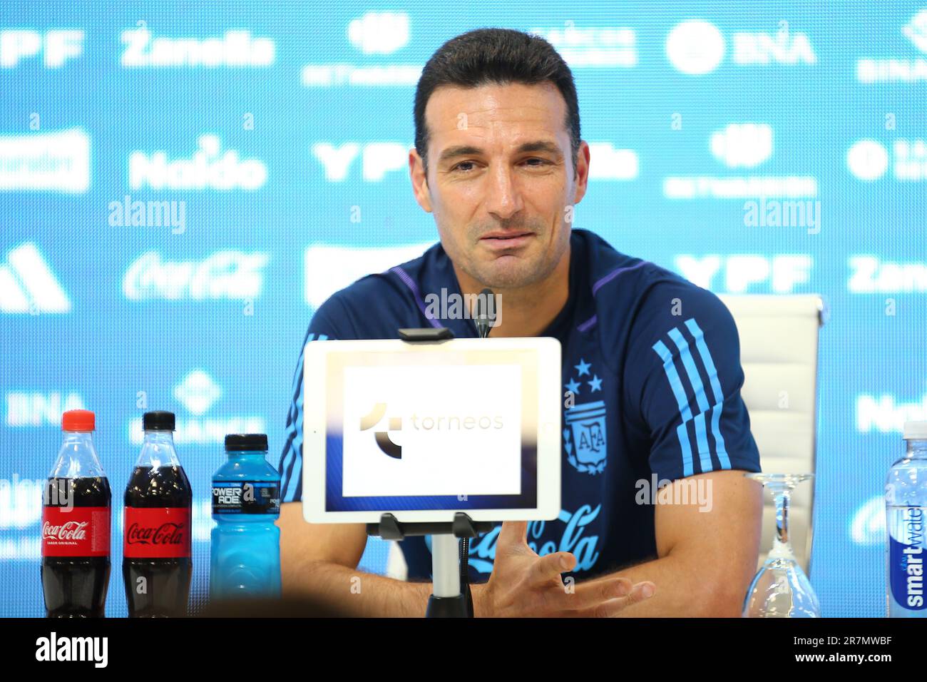 Leonel Scaloni, argentinischer Trainer Stockfoto