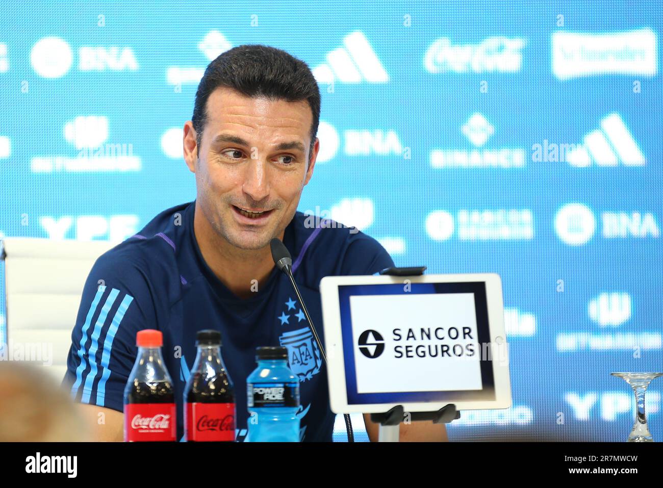 Leonel Scaloni, argentinischer Trainer Stockfoto