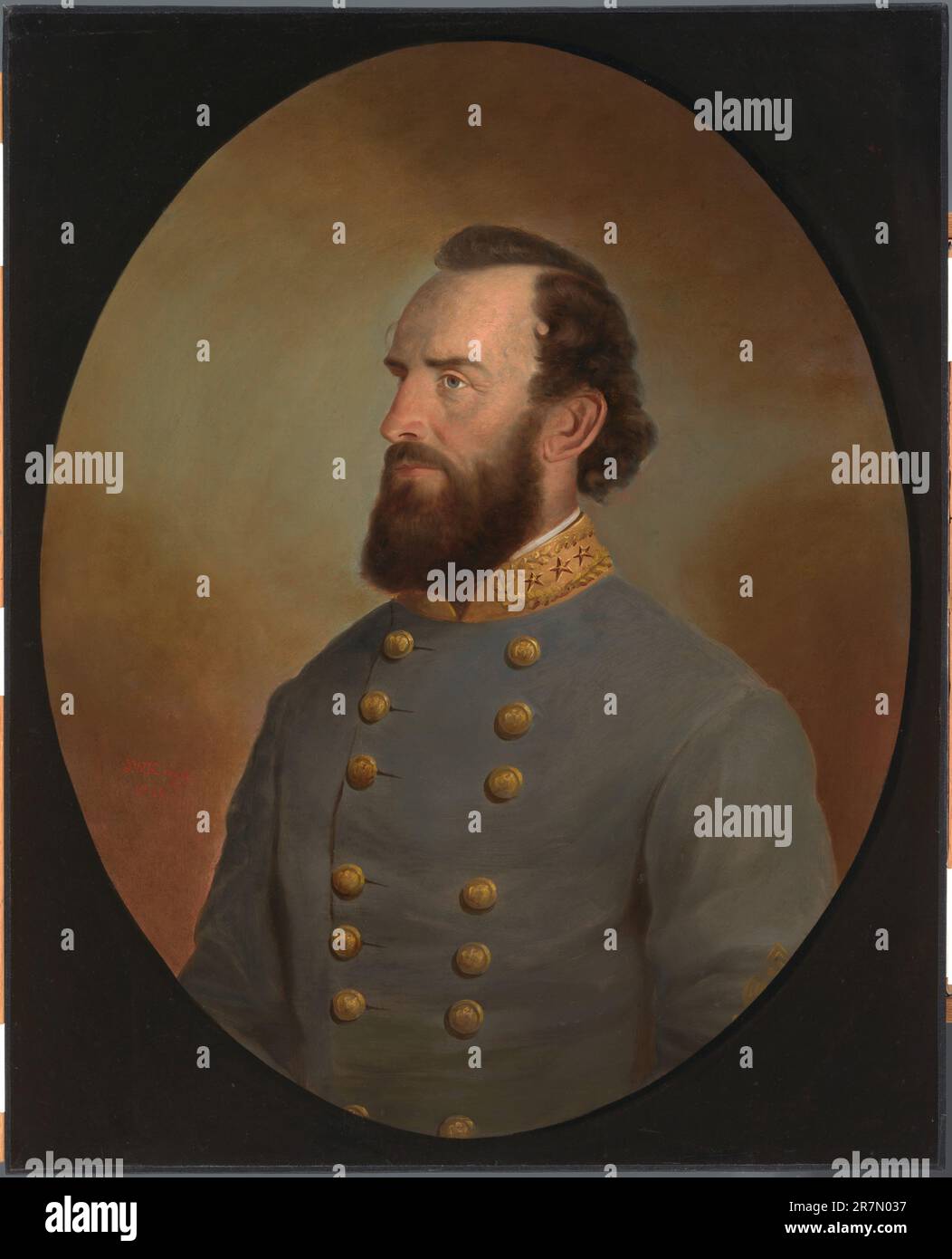 Stonewall Jackson 1864 Stockfoto